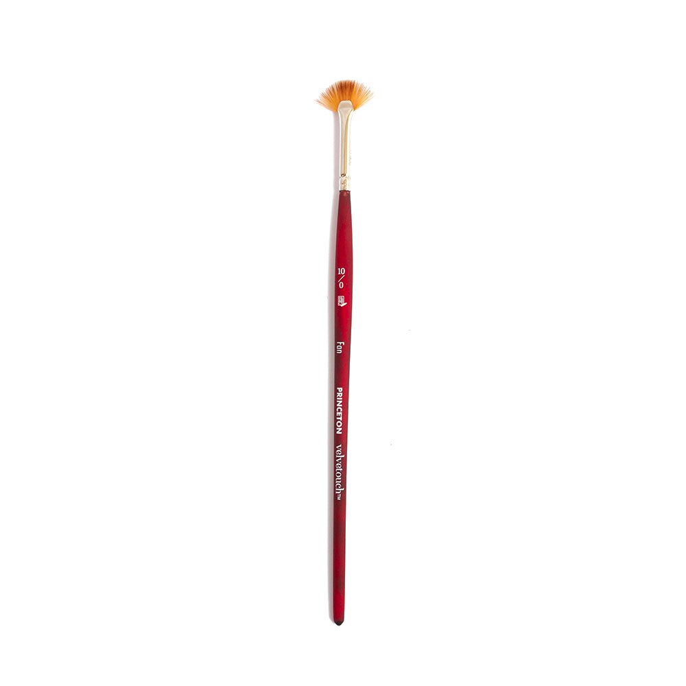 Princeton, Brush Fan, Art & School, Velvetouch, Multimedia, 10/0, 398241